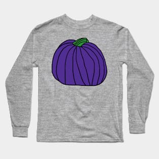 Big Purple Pumpkin Long Sleeve T-Shirt